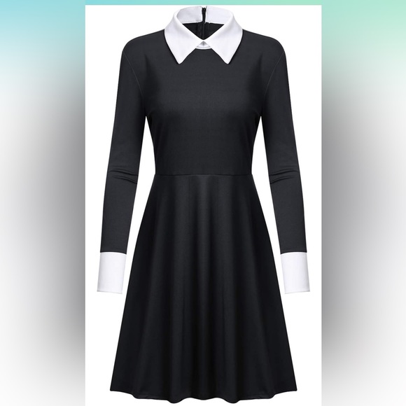 Wednesday Addams costume - Picture 4 of 7